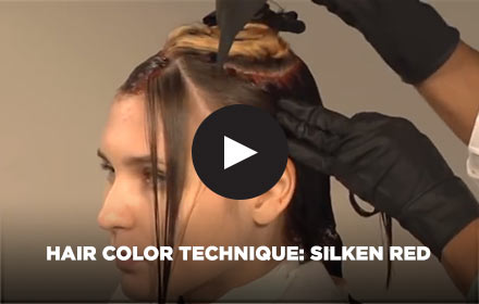 Hair Color Technique: Silken Red by Clairol Professional Online Education